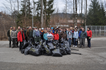 Gruppenfoto Wald- und Schacheputzete