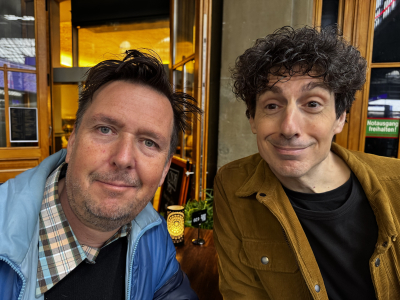 Matto Kämpf und Philipp Theisohn