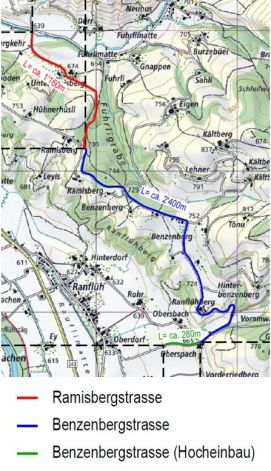 Güterwegprojekt Ramisberg- Benzenbergstrasse