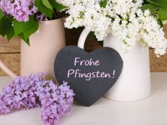 Öffnungszeiten über Pfingsten