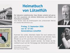 Zweite Vorstellung Heimatbuch Lützelflüh